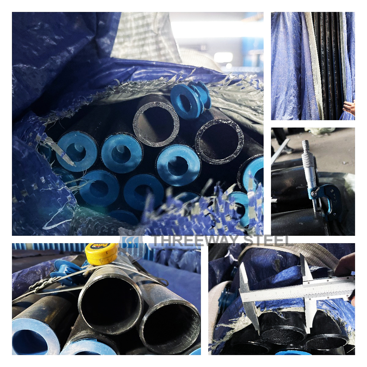 Экспорт трехходовых стальных бесшовных труб из углеродистой стали